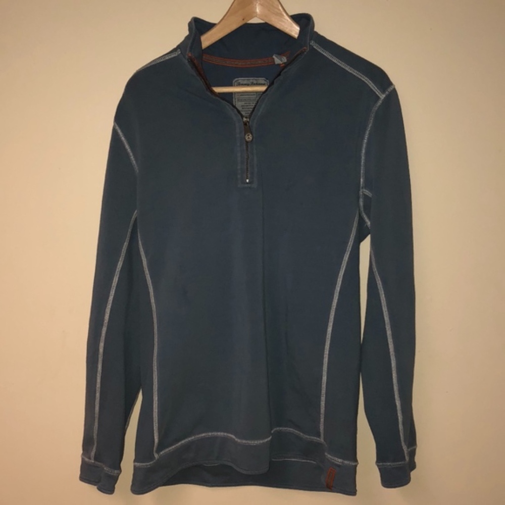 Tommy Bahama Quarter Zip Pullover Sweater